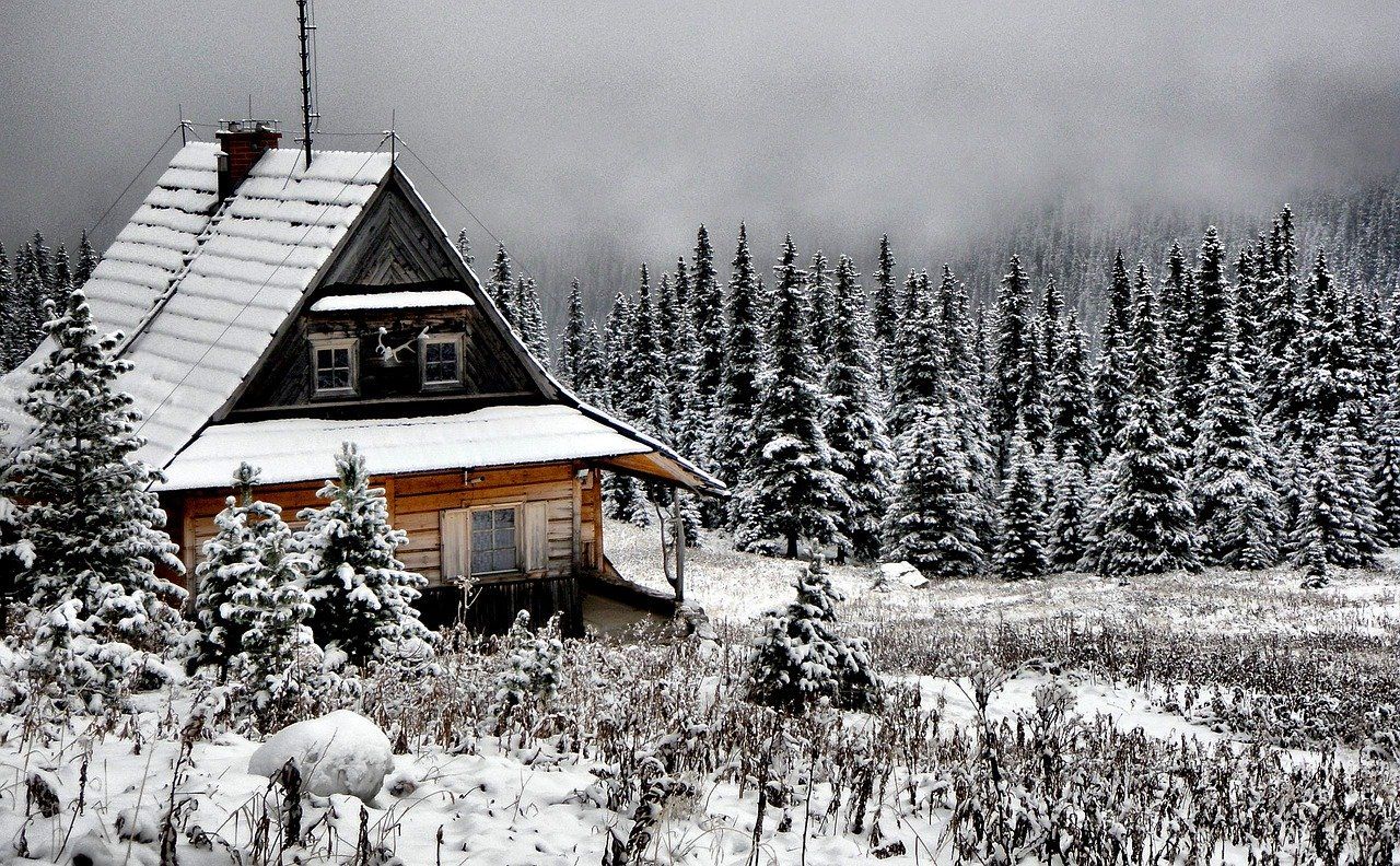 Jak dbać o dom z drewna zimą?